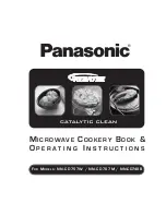 Panasonic Inverter NN-CD757W Cookery Book & Operating Instructions preview