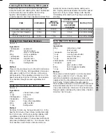 Предварительный просмотр 60 страницы Panasonic Inverter NN-CF770M Operation Instruction And Cook Book