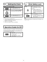 Предварительный просмотр 18 страницы Panasonic Inverter NN-CS597S Operating Instructions Manual