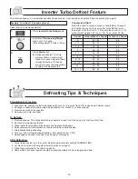 Предварительный просмотр 21 страницы Panasonic Inverter NN-CS597S Operating Instructions Manual