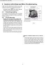 Предварительный просмотр 18 страницы Panasonic inverter NN-CT870WBPQ Service Manual