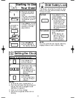 Preview for 13 page of Panasonic Inverter NN-G463 Operating Instructions Manual