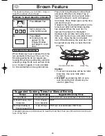 Preview for 21 page of Panasonic Inverter NN-G463 Operating Instructions Manual