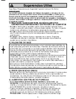 Preview for 40 page of Panasonic Inverter NN-G463 Operating Instructions Manual