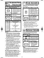 Preview for 46 page of Panasonic Inverter NN-G463 Operating Instructions Manual