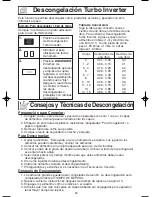 Preview for 48 page of Panasonic Inverter NN-G463 Operating Instructions Manual