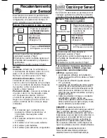 Preview for 50 page of Panasonic Inverter NN-G463 Operating Instructions Manual