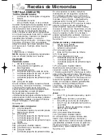 Preview for 52 page of Panasonic Inverter NN-G463 Operating Instructions Manual