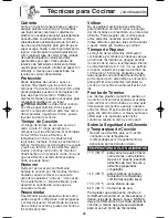 Preview for 59 page of Panasonic Inverter NN-G463 Operating Instructions Manual