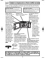 Preview for 60 page of Panasonic Inverter NN-G463 Operating Instructions Manual