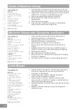 Preview for 48 page of Panasonic Inverter NN-GD38H Operating Instruction And Cook Book