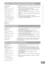 Preview for 49 page of Panasonic Inverter NN-GD38H Operating Instruction And Cook Book