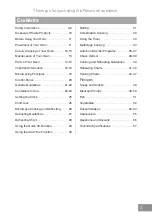 Preview for 3 page of Panasonic INVERTER NN-GD38HSSUG Operating Instruction And Cook Book