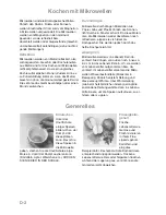 Preview for 37 page of Panasonic Inverter NN-GD469M Cookery Book