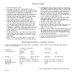 Preview for 172 page of Panasonic inverter NN-GD559W Operating Instructions Manual