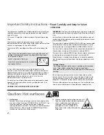 Preview for 4 page of Panasonic inverter NN-GD569M Operating Instructions & Cookery Book