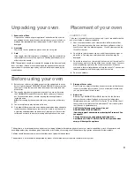 Preview for 5 page of Panasonic inverter NN-GD569M Operating Instructions & Cookery Book