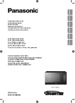 Предварительный просмотр 1 страницы Panasonic INVERTER NN-GT46KB Operating Instructions Manual