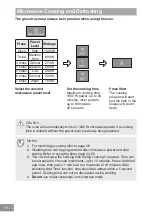 Предварительный просмотр 18 страницы Panasonic INVERTER NN-GT46KB Operating Instructions Manual