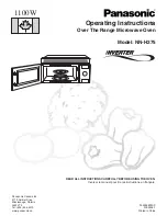 Preview for 1 page of Panasonic Inverter NN-H275 Operating Instructions Manual