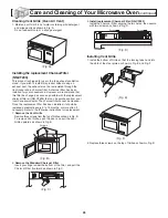 Preview for 28 page of Panasonic Inverter NN-H275 Operating Instructions Manual