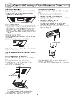 Preview for 29 page of Panasonic Inverter NN-H275 Operating Instructions Manual