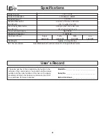 Preview for 33 page of Panasonic Inverter NN-H275 Operating Instructions Manual