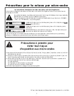 Preview for 37 page of Panasonic Inverter NN-H275 Operating Instructions Manual