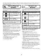 Preview for 52 page of Panasonic Inverter NN-H275 Operating Instructions Manual