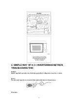 Preview for 15 page of Panasonic Inverter NN-H275 Service Manual