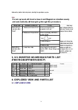 Preview for 16 page of Panasonic Inverter NN-H275 Service Manual