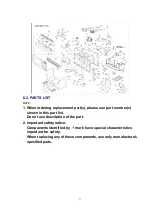 Preview for 17 page of Panasonic Inverter NN-H275 Service Manual