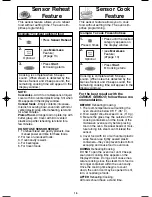 Preview for 18 page of Panasonic inverter NN-H735 Operating Instructions Manual