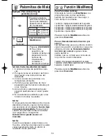 Preview for 45 page of Panasonic inverter NN-H735 Operating Instructions Manual