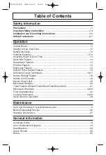 Preview for 2 page of Panasonic inverter NN-H765 Operating Instructions Manual