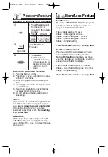 Preview for 17 page of Panasonic inverter NN-H765 Operating Instructions Manual