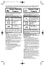 Preview for 20 page of Panasonic inverter NN-H765 Operating Instructions Manual