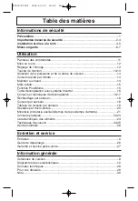 Preview for 34 page of Panasonic inverter NN-H765 Operating Instructions Manual