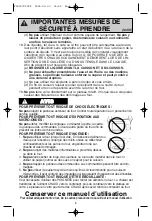 Preview for 37 page of Panasonic inverter NN-H765 Operating Instructions Manual