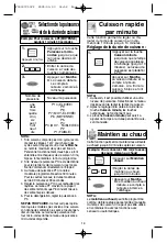 Preview for 48 page of Panasonic inverter NN-H765 Operating Instructions Manual