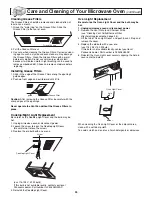 Предварительный просмотр 28 страницы Panasonic Inverter NN-P294 Operating Instructions Manual