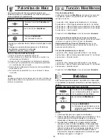 Предварительный просмотр 46 страницы Panasonic Inverter NN-P294 Operating Instructions Manual