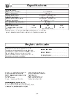 Предварительный просмотр 64 страницы Panasonic Inverter NN-P294 Operating Instructions Manual