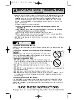 Preview for 5 page of Panasonic INVERTER NN-S615 Operating Instructions Manual