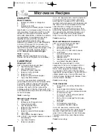 Preview for 22 page of Panasonic INVERTER NN-S615 Operating Instructions Manual