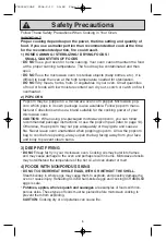 Preview for 7 page of Panasonic inverter NN-S754 Operating Instructions Manual