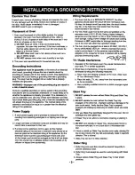 Preview for 5 page of Panasonic INVERTER NN-S760 Operating Instructions Manual