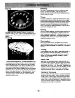 Preview for 20 page of Panasonic INVERTER NN-S760 Operating Instructions Manual