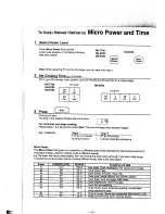 Предварительный просмотр 13 страницы Panasonic INVERTER NN-S760 Operation Manual