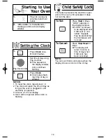 Preview for 12 page of Panasonic INVERTER NN-SD696 Operating Instructions Manual